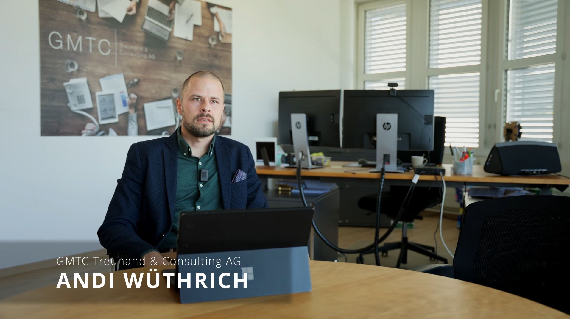 Andi Wüthrich, Geschäftsführer GMTC Treuhand