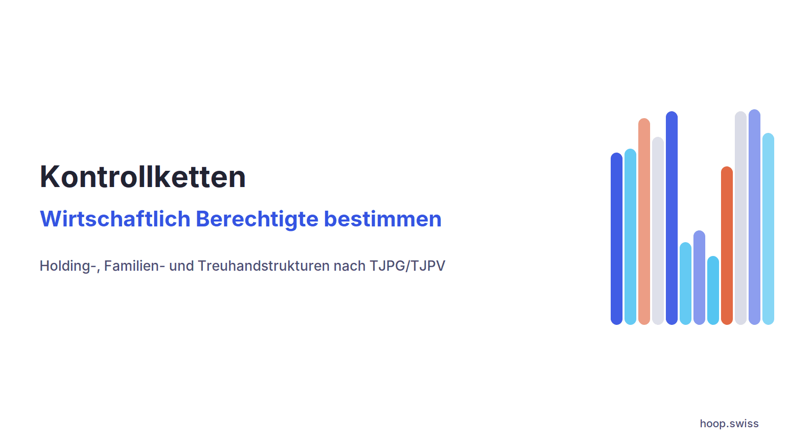 Kontrollkette: Person hält über eine Holding Anteile an einer Gesellschaft